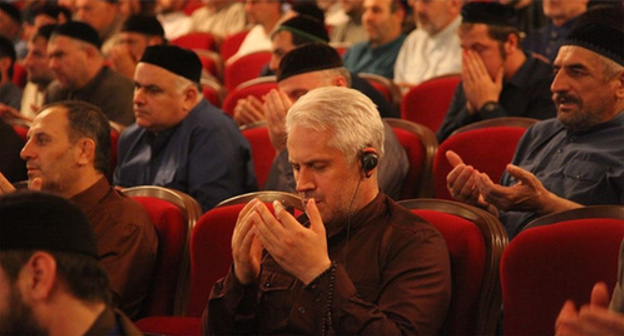 Participants of the International Islamic Conference. Photo: http://www.grozny-inform.ru/multimedia/photos/76235/