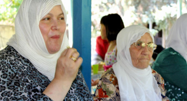 Syrian Circassians, Kabardino-Balkaria, July 2016. Photo by Lyudmila Maratova for the 'Caucasian Knot'. 