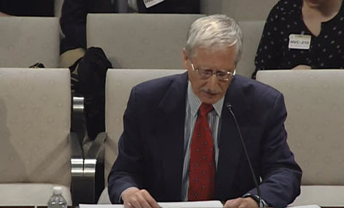Participant of hearings held at the US Congress Committee. Still image from video posted by user TomLantosHumanRights: https://www.youtube.com/watch?v=2SquEOX7JjI
