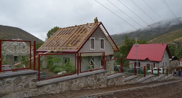 A residential neighbourhood Ariavan in the Kashatag District of Nagorno-Karabakh. September 3, 2016. Photo by Alvard Grigoryan for the "Caucasian Knot"