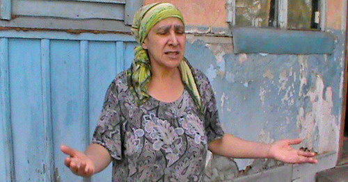 Aishat Gafurova. Photo by Lyudmila Maratova for the "Caucasian Knot" Aishat Gafurova. Photo by Lyudmila Maratova for the "Caucasian Knot"