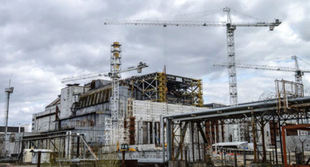 The Chernobyl NPP. Photo: Serhil Korovainyi (RFE/RL)