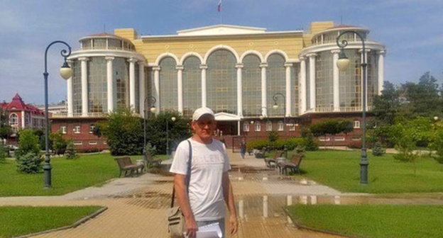 Igor Stenin. Photo by Elena Grebenyuk for the 'Caucasian Knot'. Igor Stenin. Photo by Elena Grebenyuk for the 'Caucasian Knot'.