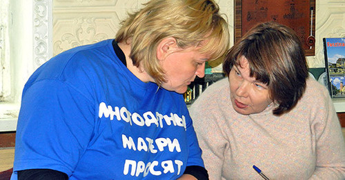 Mothers with many children in Volgograd Region. Photo by Tatyana Filimonova for the "Caucasian Knot" Mothers with many children in Volgograd Region. Photo by Tatyana Filimonova for the "Caucasian Knot"