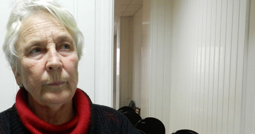 Valentina Tomchak. Photo by Tatyana Filimonova for the "Caucasian Knot"