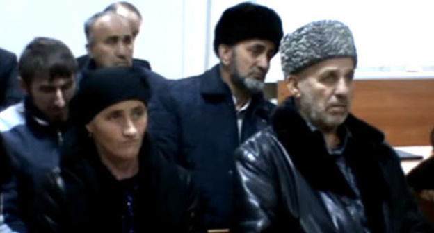 The Supreme Court (SC) of the Chechen Republic has held the hearing on the appeal against the sentence to Zhalaudi Geriev. Grozny, November 15, 2016. Screenshot of a video by the "Caucasian Knot"