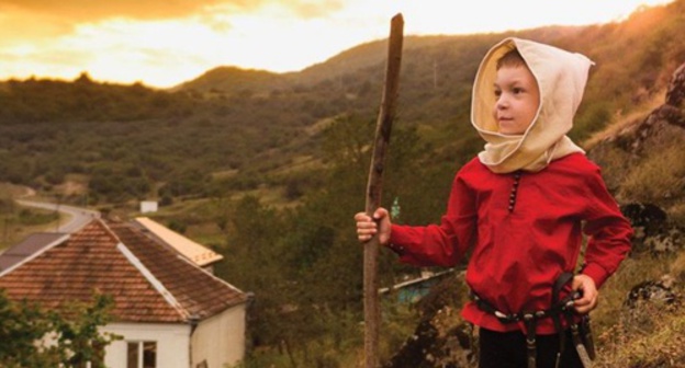 The cover of the Circassian calendars for 2017. Photo courtesy of the activists of the organization named "Ochag" (Hearth) The cover of the Circassian calendars for 2017. Photo courtesy of the activists of the organization named "Ochag" (Hearth)