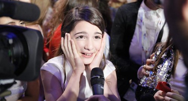 Mariam Mamadashvili. Photo: http://sputnik-georgia.ru/culture/20161120/233877829/Mariam-Mamadashvili-pobedila-na-detskom-Evrovidenii.html Mariam Mamadashvili. Photo: http://sputnik-georgia.ru/culture/20161120/233877829/Mariam-Mamadashvili-pobedila-na-detskom-Evrovidenii.html