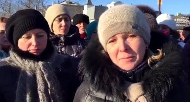 Video appeal to Ramzan Kadyrov by entrepreneurs working in marketplace in Kaluga. Photo from video posted by user: Skuadra News https://www.youtube.com/watch?v=LTr4KyM3zx8