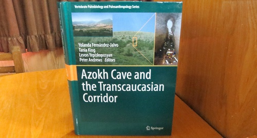 "Azokh Cave and the Transcaucasian Corridor" book. Photo by Alvard Grigoryan for the 'Caucasian Knot'. 
