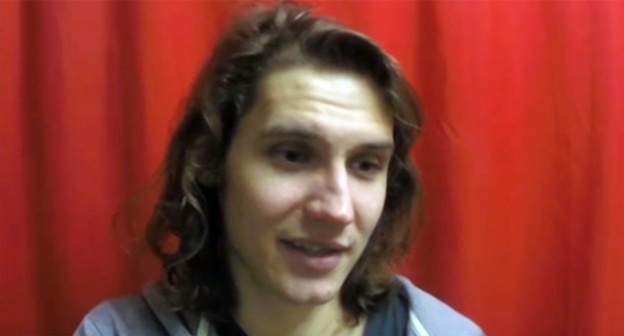 Blogger Alexander Sidorov. Screenshot of video: https://vk.com/siberianguyru Blogger Alexander Sidorov. Screenshot of video: https://vk.com/siberianguyru