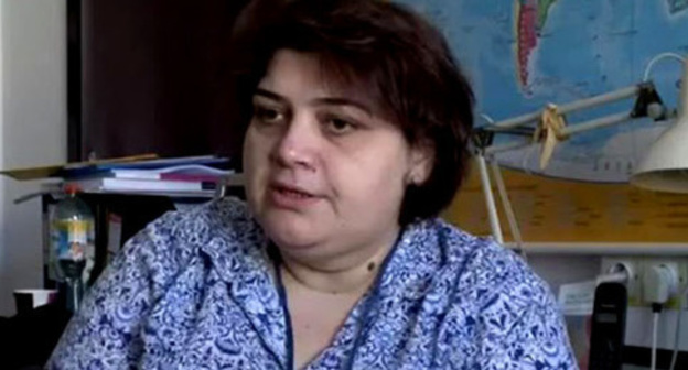 Khadija Ismayilova. Photo from a video by the user Polskie Radio https://www.youtube.com/watch?v=ccI32ZIkiq4
