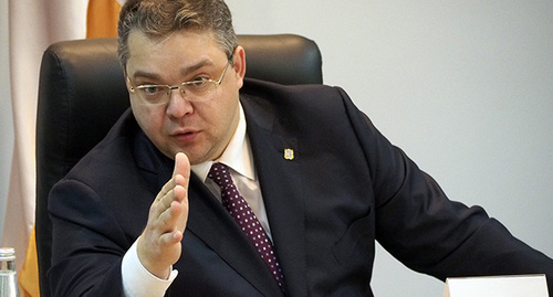 Vladimir Vladimirov, the Governor. Photo http://budennovsk.org/?p=89201