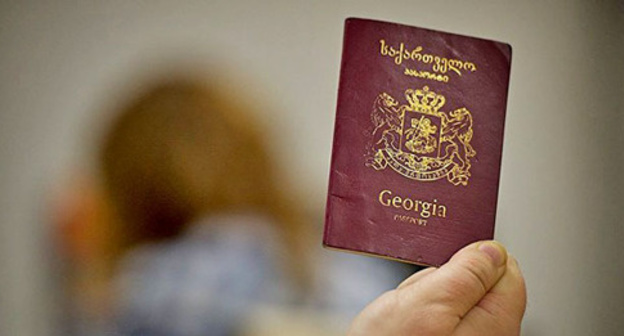 Georgian passport. Photo: Sputnik/Alexander Imedashvili Georgian passport. Photo: Sputnik/Alexander Imedashvili