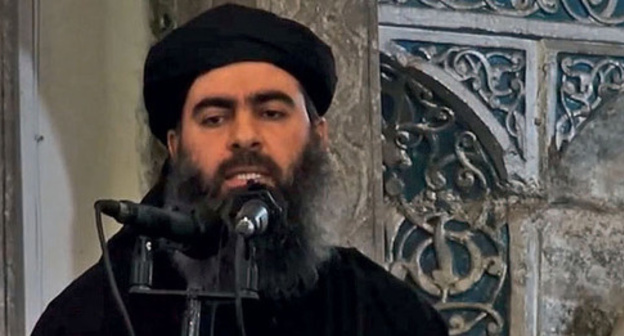 Abu Bakr al-Baghdadi, the leader of the "Islamic State", a terrorist organization, banned in Russia. Photo: http://rus.azattyq.org/content/news/27017479.html