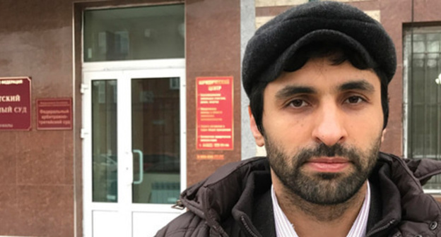 Magomed Magomedov. Photo by Patimat Makhmudova for the "Caucasian Knot" Magomed Magomedov. Photo by Patimat Makhmudova for the "Caucasian Knot"