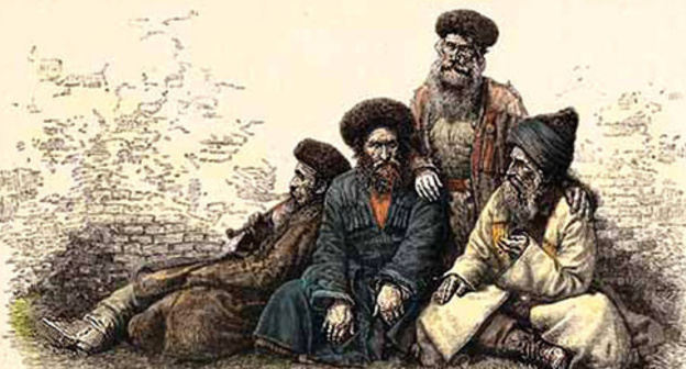Caucasian Jews. An engraving by Illarion Pryanishnikov, 1881. Photo https://ru.wikipedia.org Caucasian Jews. An engraving by Illarion Pryanishnikov, 1881. Photo https://ru.wikipedia.org
