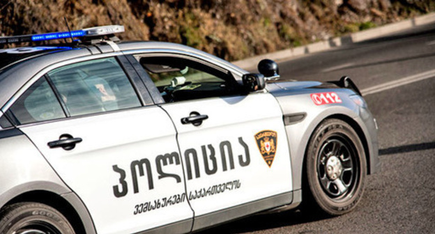 Police car. Photo: Alex Imedashvili, Newsgeorgia Police car. Photo: Alex Imedashvili, Newsgeorgia