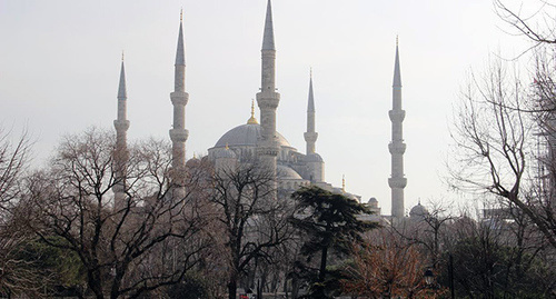 The Sultan Ahmet Mosque in Istanbul, Turkey. Photo by Magomed Magomedov for the "Caucasian Knot"