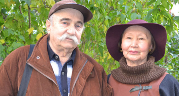 Klara and Valentin Donchi-ool. Photo by Svetlana Kravchenko for the "Caucasian Knot" Klara and Valentin Donchi-ool. Photo by Svetlana Kravchenko for the "Caucasian Knot"