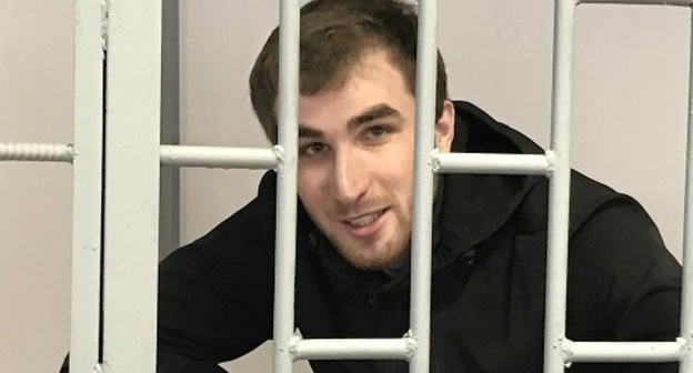 Zhalaudi Geriev in the courtroom. Photo by the 'Caucasian Knot' correspondent. 