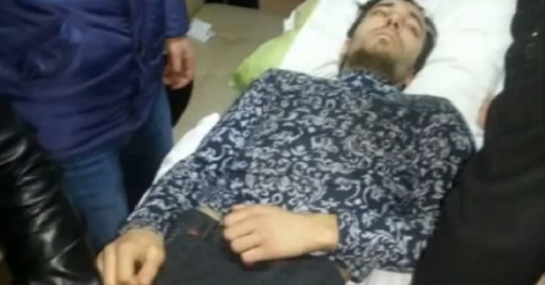 Magomed Aushev. Screenshot of video posted by the 'Caucasian Knot'. 