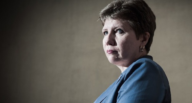 Elena Denisenko. Photo: Konstantin Salomatin/Mediazona. 