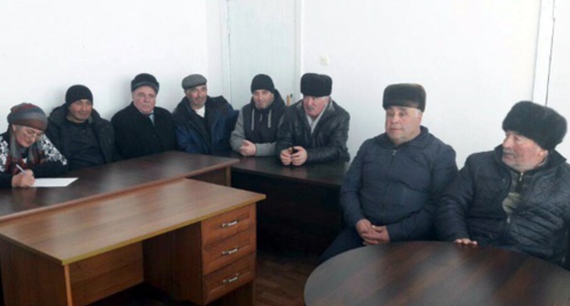 The participants of the rally. February 10, 2017. Photo by Asya Kapaeva for the "Caucasian Knot"