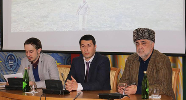 Presentation of documentary "Abandoned Villages of Dagestan". Photo by Ilyas Kapiev for the 'Caucasian Knot'. 