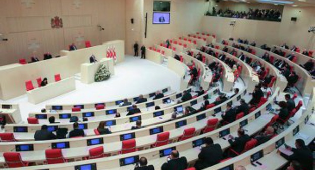 The Georgian Parliament. Photo: Facebook.com/Margvelashvili