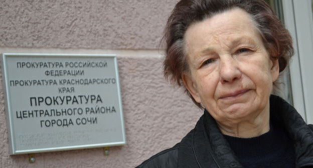 Praskovya Degtereva. Photo by Svetlana Kravchenko for "Caucasian Knot"