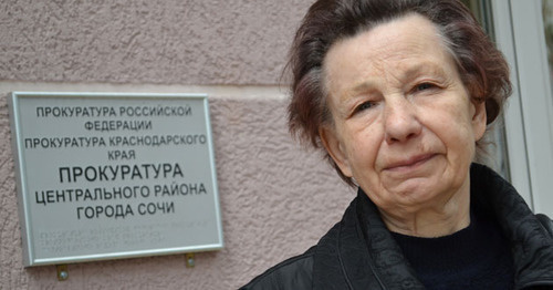 Praskovya Degtereva. Photo by Svetlana Kravchenko for "Caucasian Knot" Praskovya Degtereva. Photo by Svetlana Kravchenko for "Caucasian Knot"