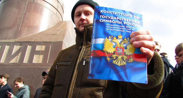 Participants of Navalny's supporters rally in Volgograd, March 26, 2017. Photo by Vyacheslav Yaschenko for the 'Caucasian Knot'. 