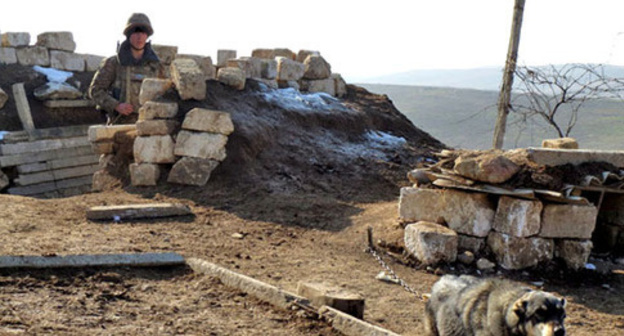 Combat contact line in Nagorny Karabakh. Photo by Alvard Grigoryan for the 'Caucasian Knot'. Combat contact line in Nagorny Karabakh. Photo by Alvard Grigoryan for the 'Caucasian Knot'.