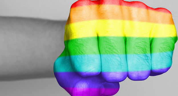 A symbol of the LGBT community. Photo https://lgbtnet.org/ru/content/sotrudnichestvo-mezhdu-lgbt-i-profsoyuznym-dvizheniyami-prodolzhaetsya A symbol of the LGBT community. Photo https://lgbtnet.org/ru/content/sotrudnichestvo-mezhdu-lgbt-i-profsoyuznym-dvizheniyami-prodolzhaetsya