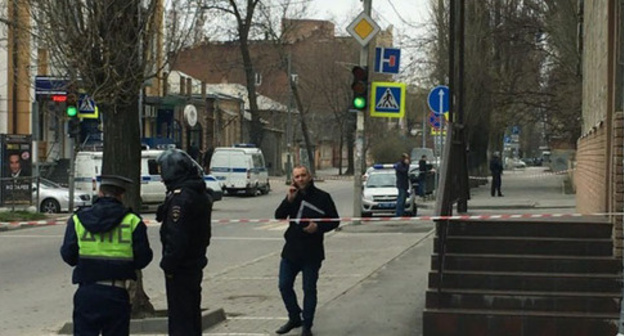 At the site of the explosion in Rostov-on-Don. April 6, 2017. Photo http://replyua.net/putin/60824-vzryv-v-centre-rostova-na-donu-video-s-mesta-chp.html
