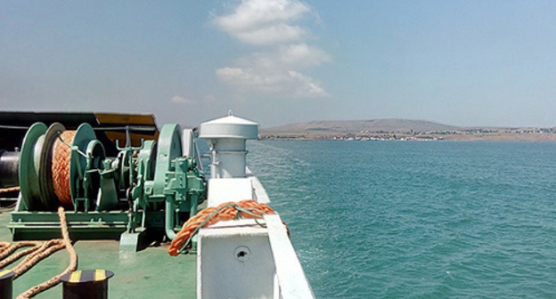 The Kerch Strait. Photo by Nina Tumanova for "Caucasian Knot" The Kerch Strait. Photo by Nina Tumanova for "Caucasian Knot"