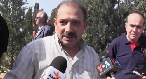 Rauf Mirkadyrov. Screenshot of a video by RFE/RL