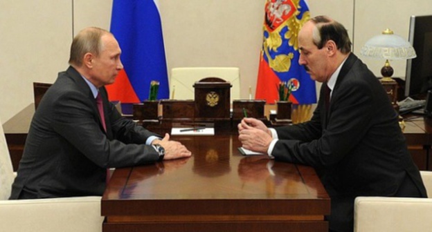Vladimir Putin and Ramazan Abdulatipov. Photo: Kremlin.ru Vladimir Putin and Ramazan Abdulatipov. Photo: Kremlin.ru