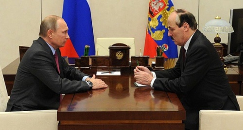 Vladimir Putin and Ramazan Abdulatipov. Photo: Kremlin.ru