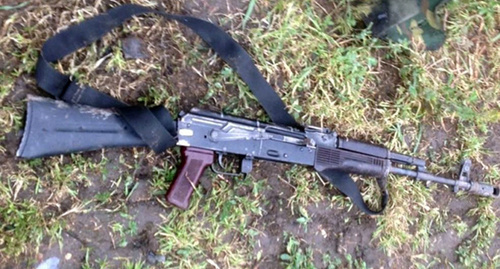 Machine gun. Photo: http://nac.gov.ru/kontrterroristicheskie-operacii/bandity-napavshie-na-post-policii-v-malgobekskom.html