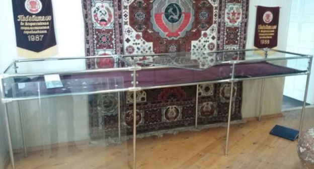 A room of the museum after the theft. Photo courtesy of the museum employees A room of the museum after the theft. Photo courtesy of the museum employees