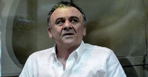 Lom-Ali Gaitukaev at the court hearing the case of Anna Politkovskaya's murder. Photo: "Prestupnaya Rossiya" (Crime Russia), https://crimerussia.com/contractkillings/69706-prokuratura-potrebovala-pozhiznennogo-zaklyucheniya-dlya-organizatora-ubijstva-politkovskoj/ Lom-Ali Gaitukaev at the court hearing the case of Anna Politkovskaya's murder. Photo: "Prestupnaya Rossiya" (Crime Russia), https://crimerussia.com/contractkillings/69706-prokuratura-potrebovala-pozhiznennogo-zaklyucheniya-dlya-organizatora-ubijstva-politkovskoj/