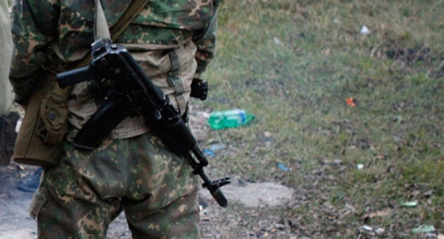 A law enforcer. Photo www.riadagestan.ru