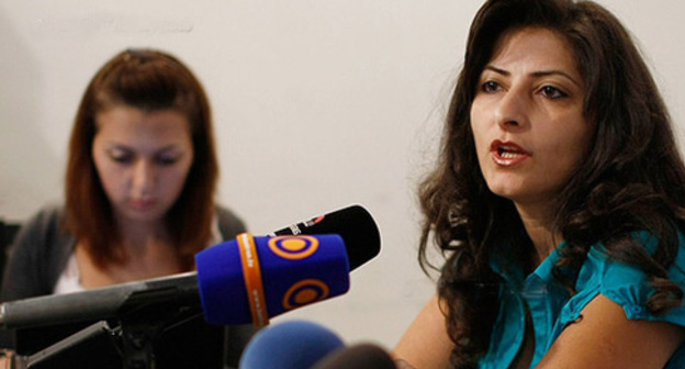 Advocate Lusine Sahakyan. PanARMENIAN Photo / 
Hrant Khachatryan