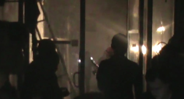 Fire at the Eliava market in Tbilisi. Fire at the Eliava market in Tbilisi.