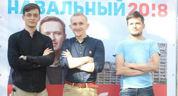 Picket by Alexei Navalny’s supporters in Sochi, September 29, 2017. Photo by Svetlana Kravchenko for the Caucasian Knot. 