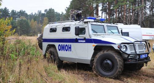 Special forces’ vehicles. Photo: http://nac.gov.ru/antiterroristicheskie-ucheniya/operativnym-shtabom-tomskoy-oblasti-provedeno.html
