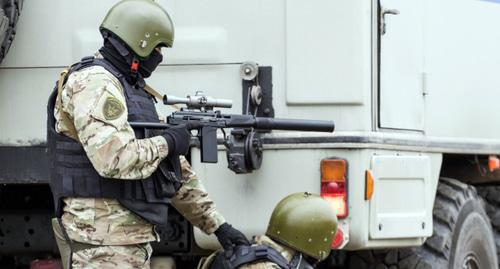 Special forces agents. Photo: http://nac.gov.ru/antiterroristicheskie-ucheniya/operativnym-shtabom-v-murmanskoy-oblasti-2.html
