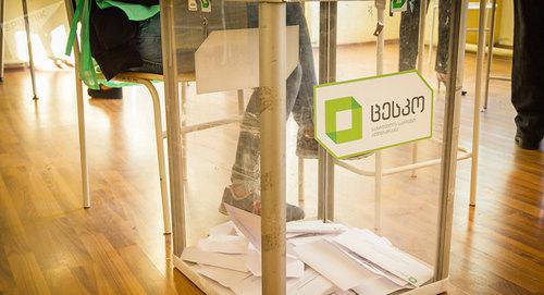 Symbols of the elections in Georgia. Photo: Sputnik / Levan Avlabreli
https://sputnik-georgia.ru/politics/20171019/237815266/Kto-stanet-mjerom-Tbilisi-mnenija-jekspertov.html"